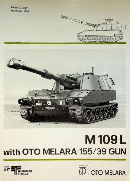 Brochure Oto Melara M109L