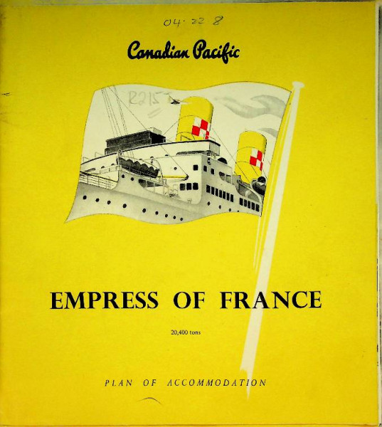 Brochure Empress of France