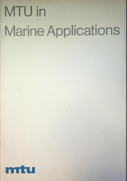Publication MTU in Marine Applications