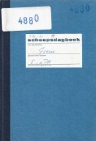 Rotterdamsche Lloyd - Scheepsdagboek vrachtschip ms Goeree Rotterdamsche Lloyd