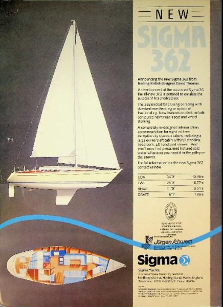 Original Brochure Sigma 362