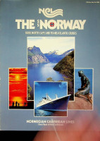Norwegian Carribean Lines - Brochure NCL The SS Norway. Fjord, North Cape and Trans-Atlantic Cruises