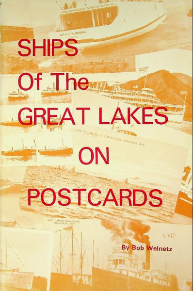 Ships of the Great Lakes on postcards