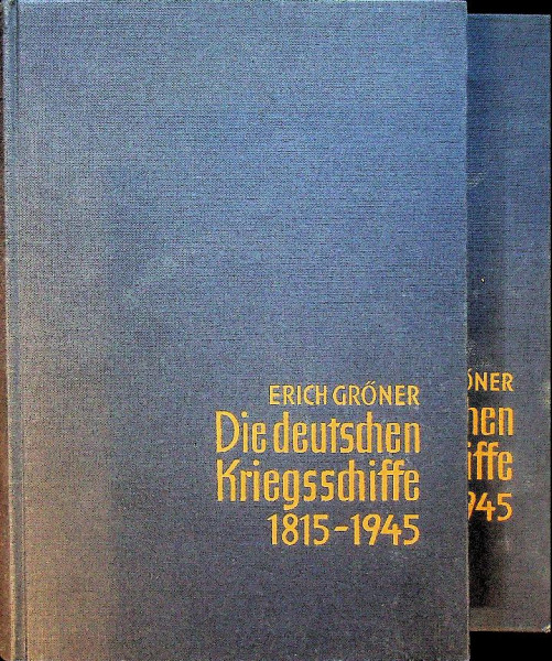 Die deutschen Kriegsschiffe 1815-1945, 2 bande complet