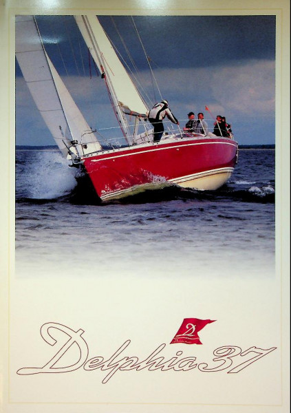 Original Brochure Delphia 37 Sailing Yacht