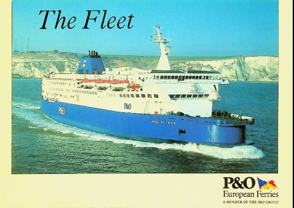 P&O European Ferries, the fleet