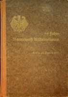 Collective - 75 Jahre Marinewerft Wilhelmshaven. 1856-25 Juni-1931