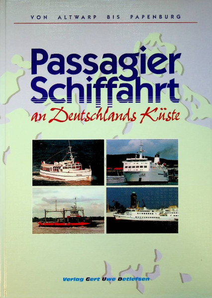 Passagier Schiffahrt an Deutschlands Kuste