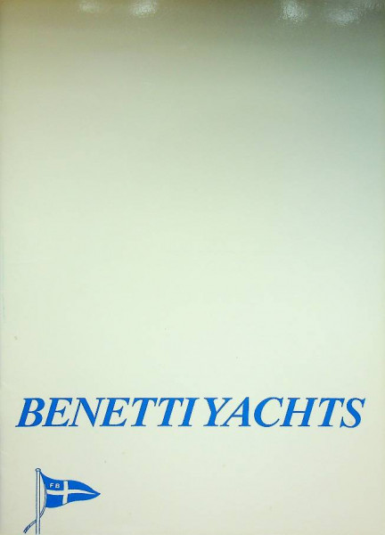 Original Brochure Benetti Super Yachts