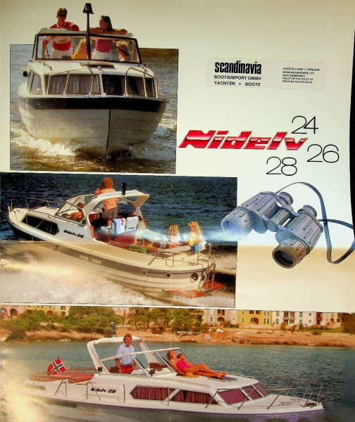 Original Brochure Nidelv 24-26-28 Motoryacht