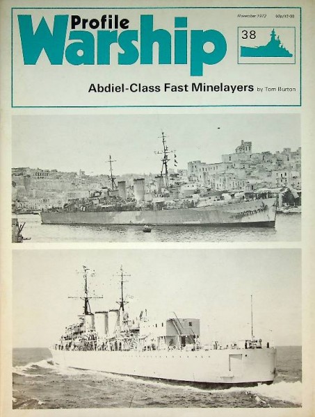 Profile Warship 38 Abdiel-Class Fast Minelayers | Webshop Nautiek.nl