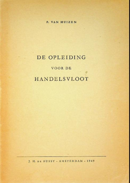 De opleiding voor de handelsvloot 3e editie