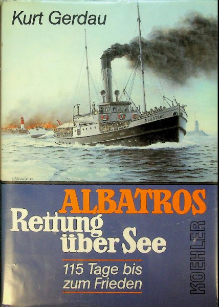 Albatros, rettung uber See