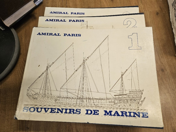 Souvenirs De Marine (3 volumes)