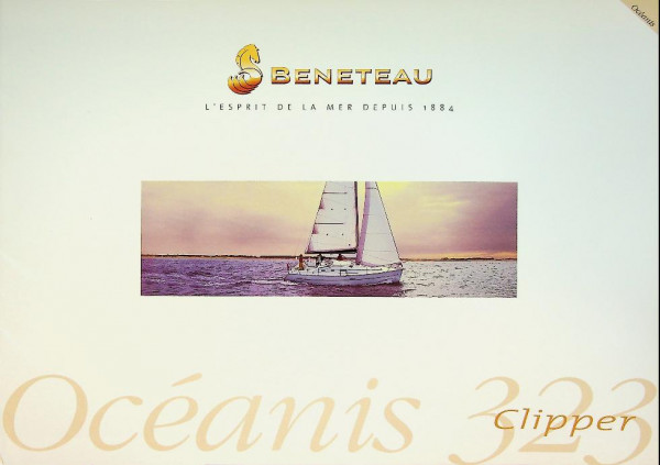 Original brochure Beneteau Oceanis 323 Clipper Sailing Yacht