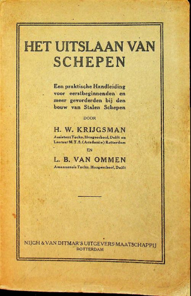 Het Uitslaan van Schepen