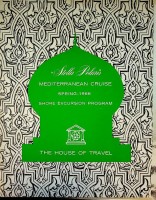 House of Travel - 2 set brochures cruises Stella Polaris 1965