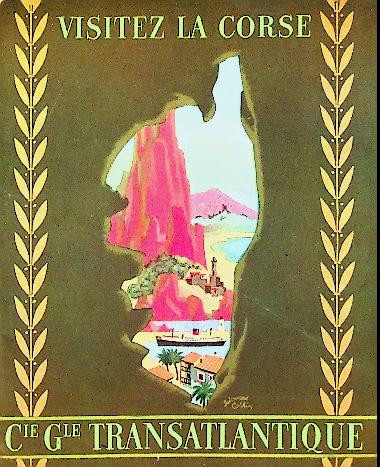 Brochure French Line, Visitez La Corse