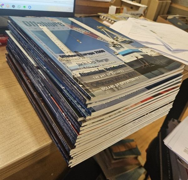 21 magazines Offshore Industry 2008-2012