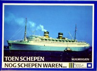 Boeckel, C.E.A./Mooijen, W.H. - Toen schepen nog schepen waren. Luxe geschenk cassette, bevat boek plus ruim 50 prachtige gouaches