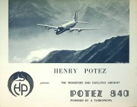Potez, H - Brochure Potez 840