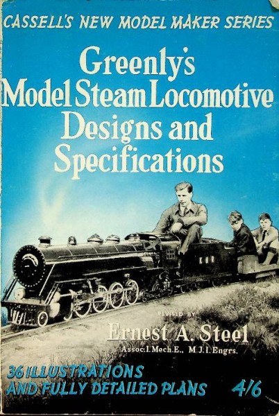 Greenly's Model Steam Locomotive Designs and Specifications | Webshop Nautiek.nl