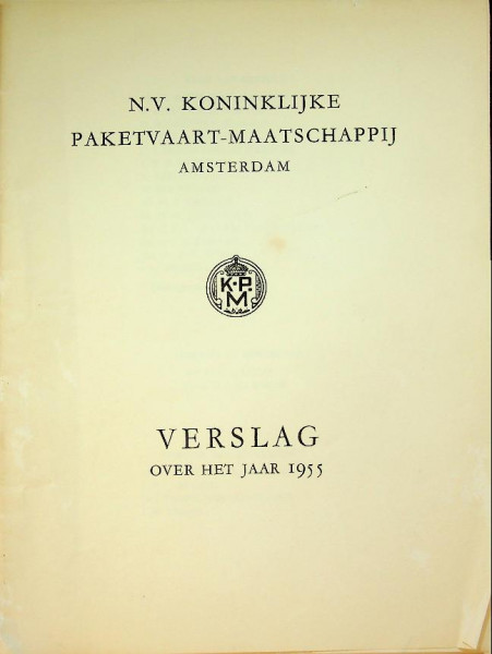 KPM jaarverslagen