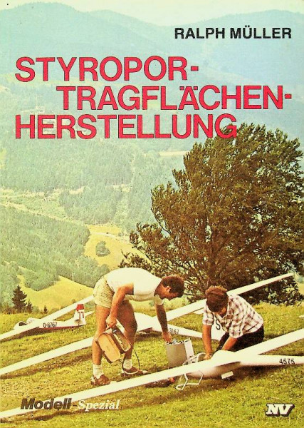 Styropor-Tragflachen-Herstellung