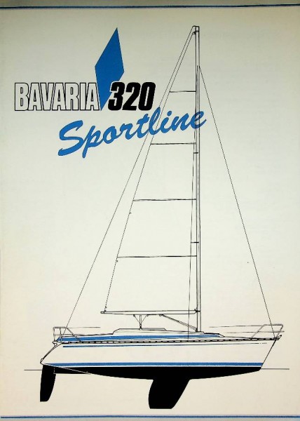 Original Brochure Bavaria 320 Sportline Specifications