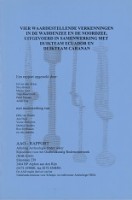 Diverse auteurs - Vier Waardestellende Verkenningen in de Waddenzee en de Noordzee, uitgevoerd in Samenwerking met Dui
