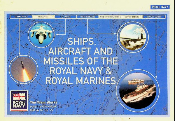 Ships, aircraft and missiles of the Royal Navy and Royal Marines