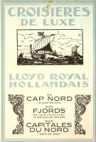 Koninklijke Hollandsche Lloyd - Brochure Croisieres de luxe Lloyd Royal Hollandais au Cap du Nord, Fjords aux Capitales du Nord. French