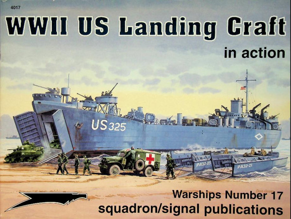 WWII US Landing Craft in action