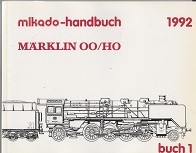 Mikado-Handbuch 1992 Marklin OO/HO