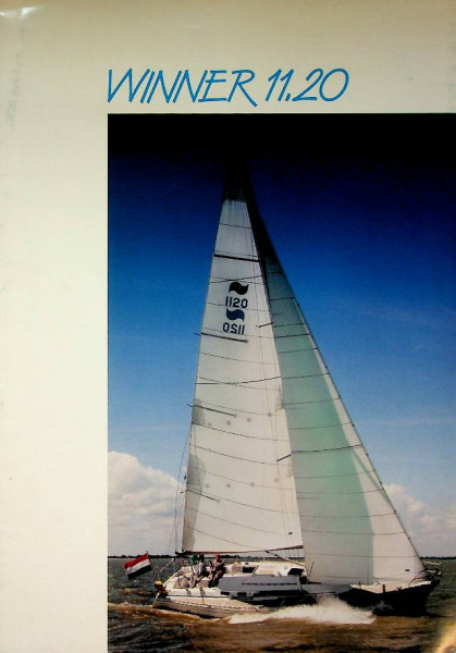 Original Brochure Winner 11.20 sailing yacht