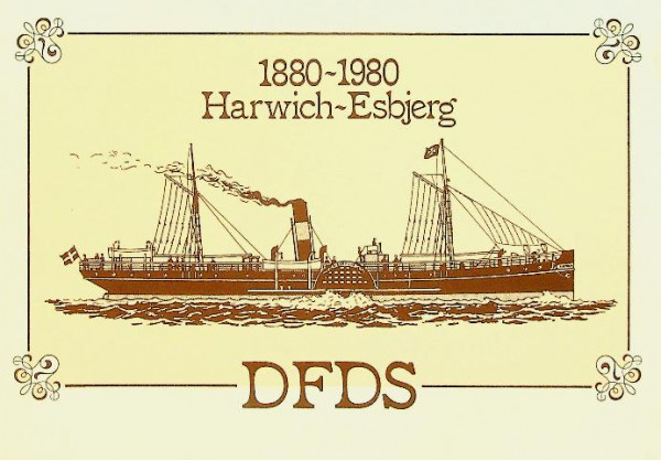DFDS 1880-1980 Harwich-Esbjerg
