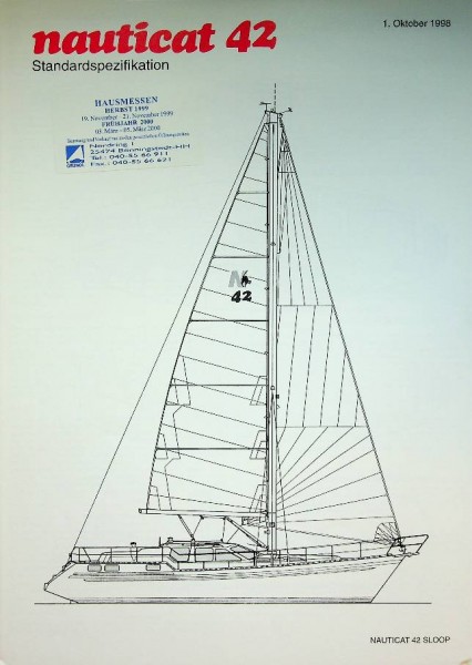 Original Specifications Nauticat 42
