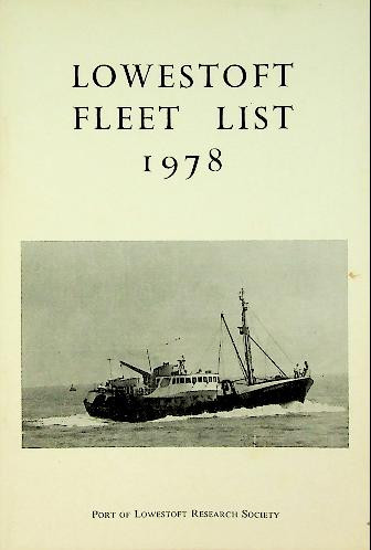 Lowestoft Fleet List 1978