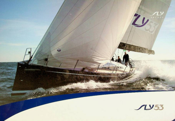 Original Brochure Sly 53 Sail Yacht