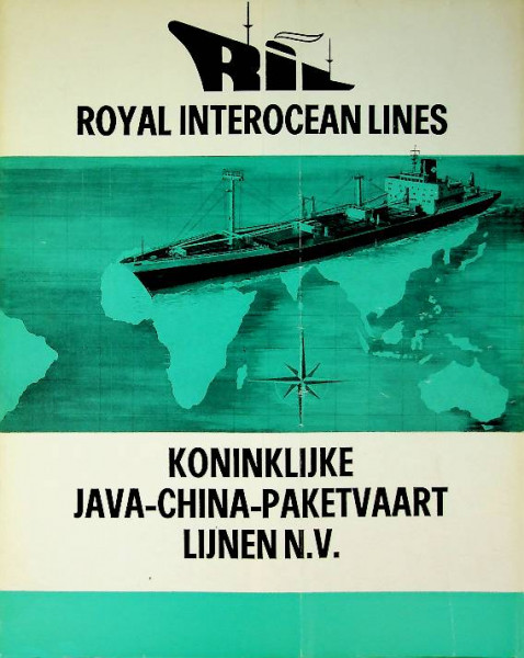 Brochure Royal Interocean Lines, ca. 1970