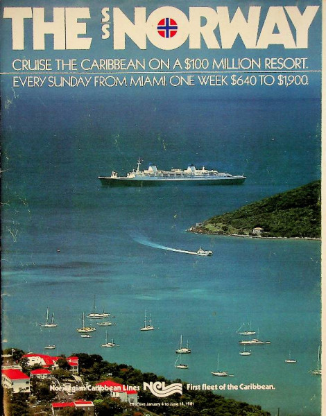 Brochure The ss Norway NCL