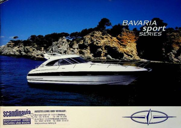 Original brochure Bavaria Sport Series