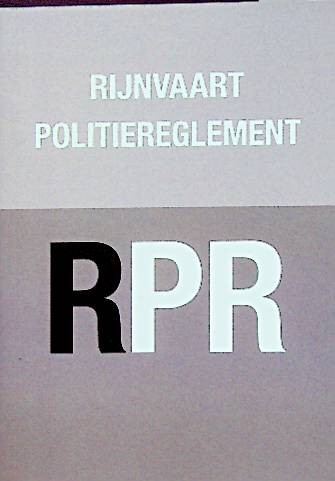 Rijnvaart Politiereglement | Webshop Nautiek.nl