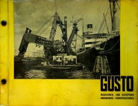 Gusto - Brochure Gusto, Machinen-und Schiffbau, Ingenieros-Constructores. German-Spanish Language