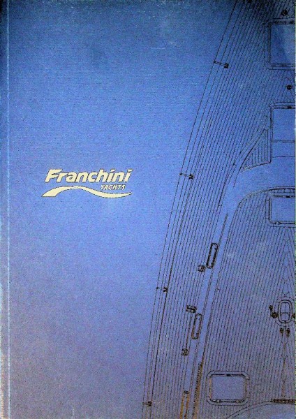 Original Brochure Franchini Yachts