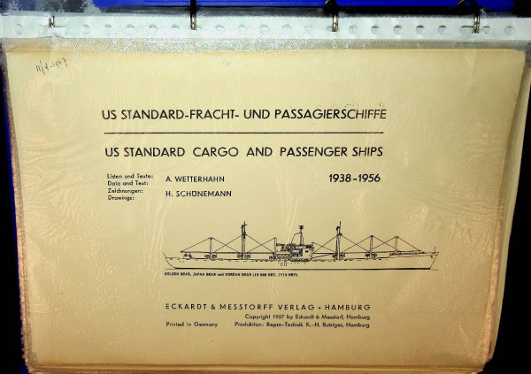 US Standard Cargo and Passenger Ships 1938-1956