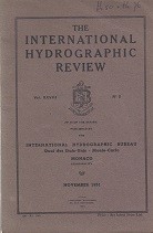 The International Hydrographic Review 1952