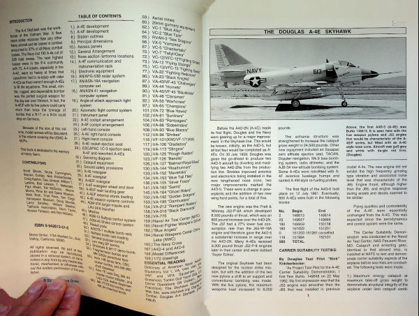 Douglas A-4E/F Skyhawk in Navy Service