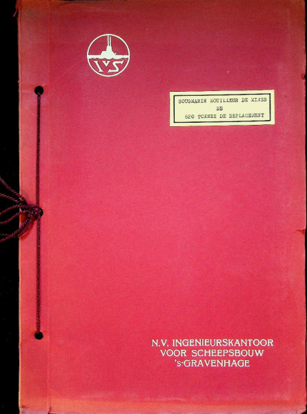 Mappen N.V. Ingenieurskantoor voor scheepsbouw 's-Gravenhage