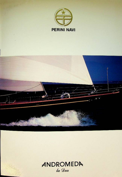 Original brochure Perini Navi for Andromeda la Dea